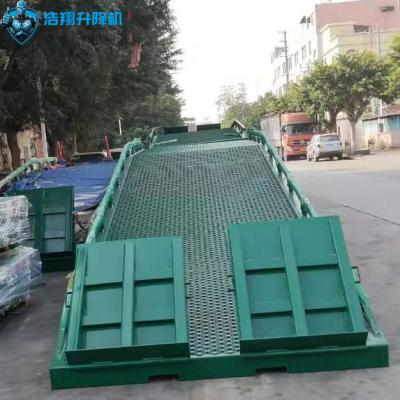 11ton Truck Portable Loading Dock Ramp Adjustable Container Loading Ramp Hydraulic Load Ramp