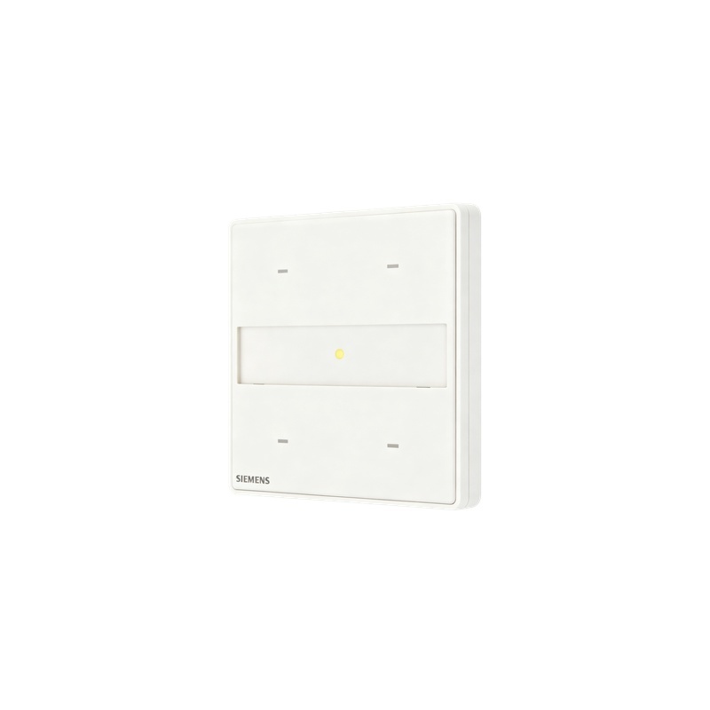 5WG1203-2DB13 Gamma Arina Quad 8-Key Touch Switch White Status LED Direction LED Multi-Function Room Control KNX