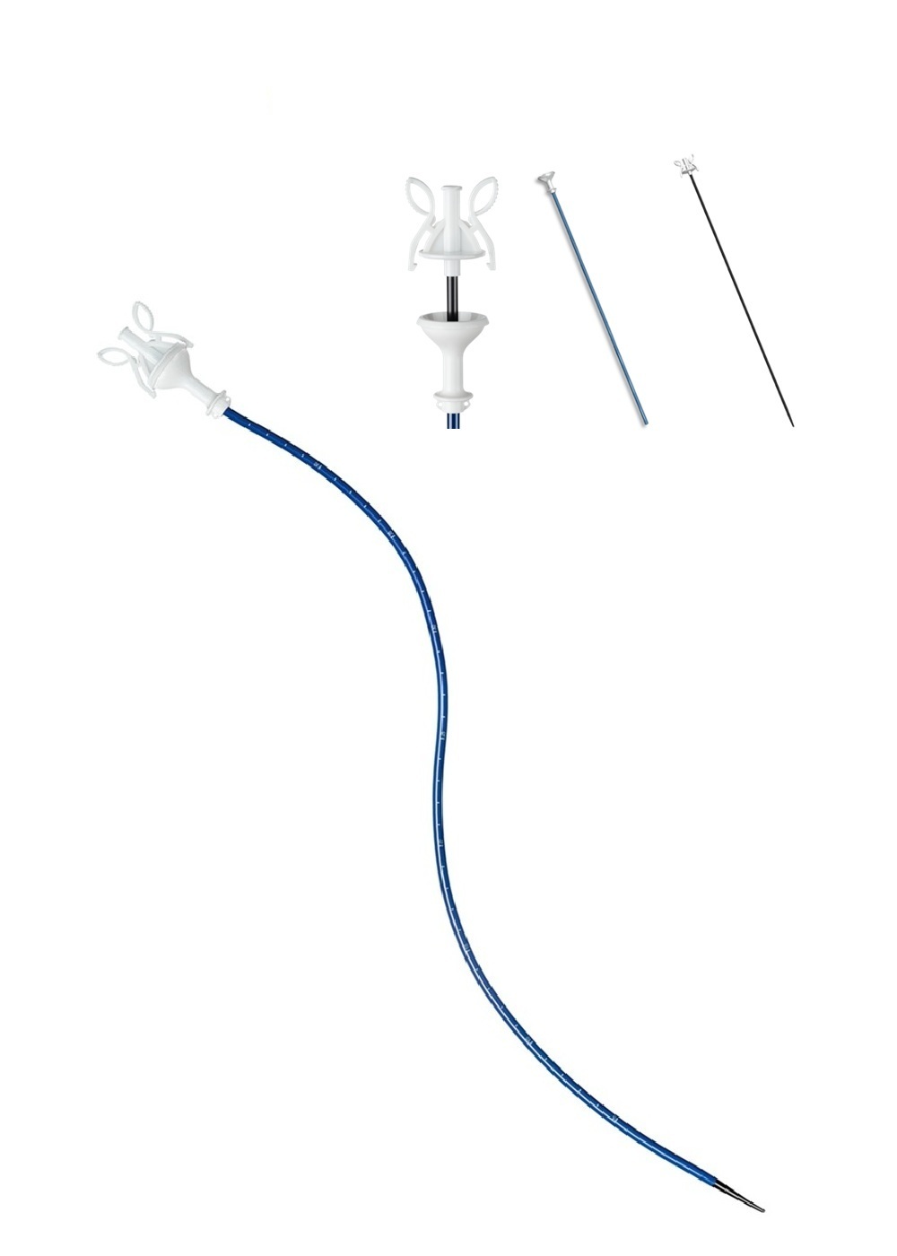 CE MDR Certification Gradual Dilation Access Sheath Ureteroscopy Safe With Integrated Coaxial Dilators