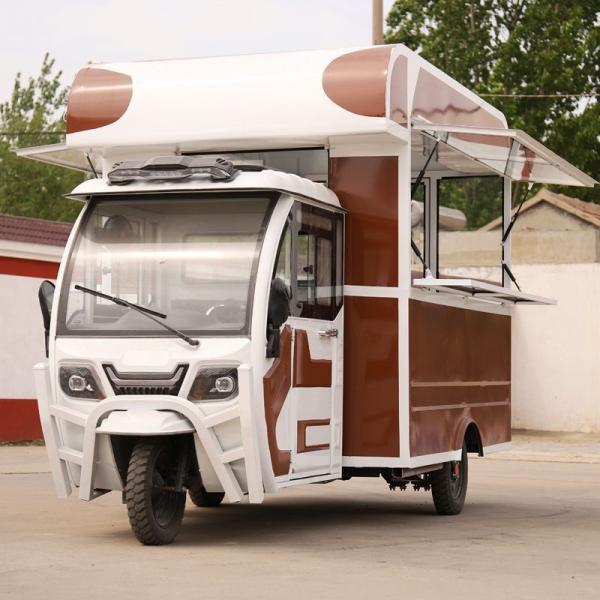 Food Processing 3 Wheel Ape Tuk Tuk Barbecue Motorcycle Cook Trailer