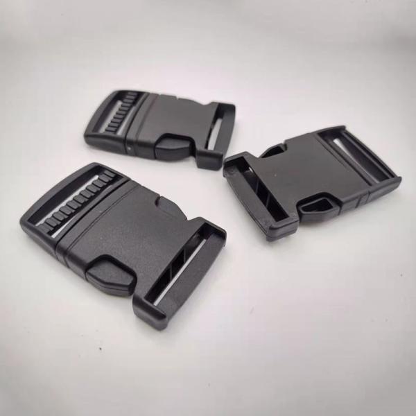 Well Flatted 38mm Dual Adjustable Side Release Buckle Parachute Buckle 1.5 Inch