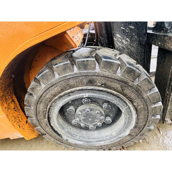 3 тонны подержанный вилочный погрузчик Toyota оригинальный из Японии Toyota вилочный погрузчик подержанный 3000 мм