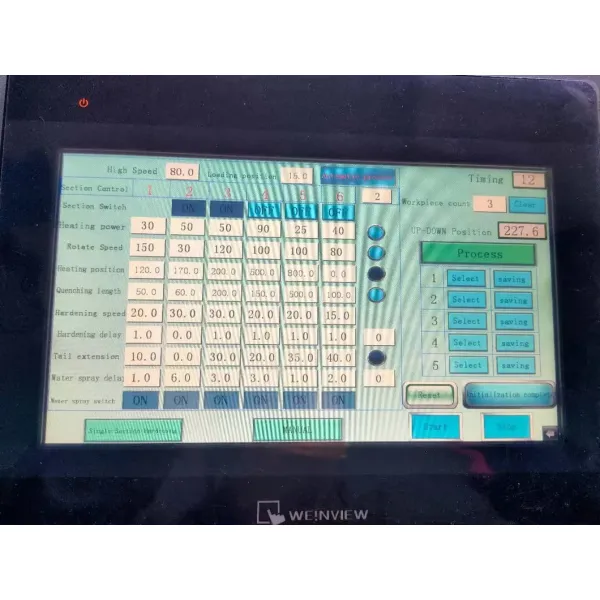 Digital Induction Heating/Hardening/Quenching Machine IGBT 250kw for Shaft and Gear