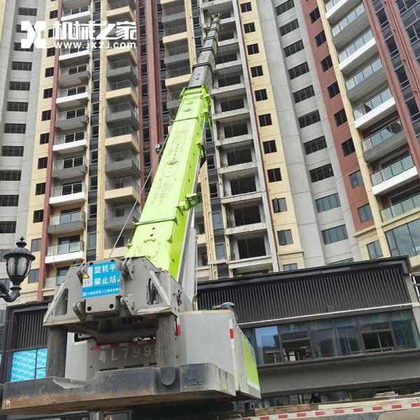 Grue de camion Zoomlion d'occasion Zoomlion ZLJ5553JQZ130V grue mobile de camion d'occasion