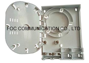 Optical Indoor Distribution Box , 4 Port FTTH Termination Box For Military Industry