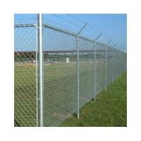 4 ft x 50 ft 11,5 gauge Chain Link Fence com arame farpado para o parque de basquete