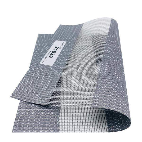 Double Layer Duo Blinds Zebra Blind Fabric 16 CFR 1303 UV Resistant