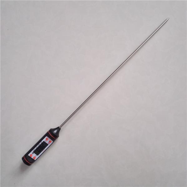 300mm Long Stem Cooking Thermometer Instant Read Stainless Steel Material