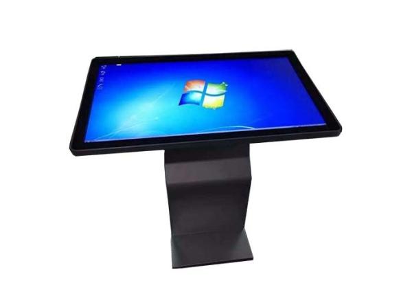 Multi Touch Interactive Digital Kiosk Ad Screen 55 Inch Indoor Integrated Graphic