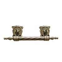 Antique Brass Coffin Long Bar Handles Zinc 30*9.5cm Electronic Plated