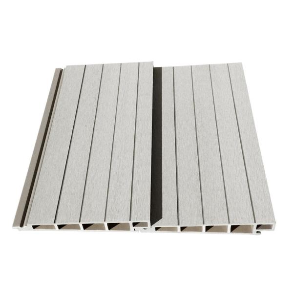 Fireproof Villa Exterior Wall Cladding 185x30mm Grooved Panels