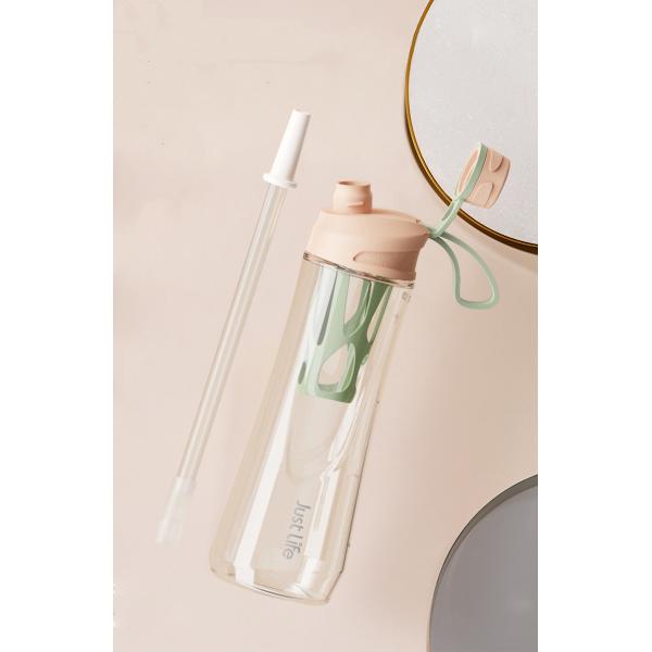 Non Toxic Recycled Tritan Plastic Sport Bottles 25 Oz Leak Proof