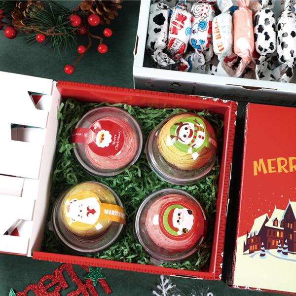 Stereo 3D Christmas Gift Box