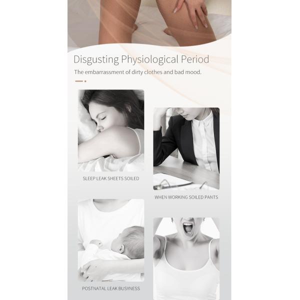 Customized 4 Layers Heavy Absorption Lady Sexy Lace Menstrual Underwear