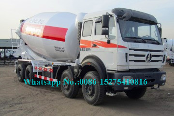 Beiben NG80B 2638P 8x4 40Ton 380hp 14 16 18 cbm Concrete Mixer Truck for transport concrete