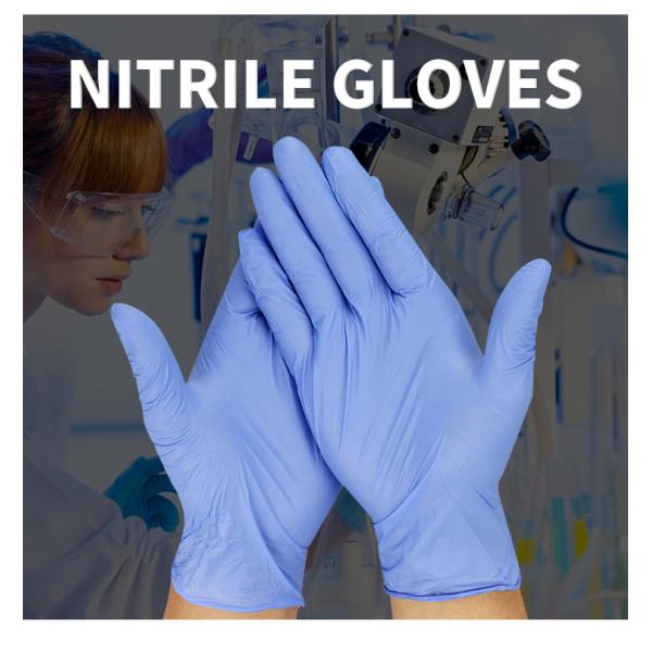 Winter Hand Protection Disposable Medical Nitrile Gloves
