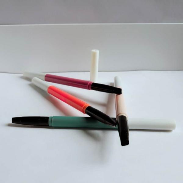 Double Ended Auto Eyebrow Pencil Slim Shape Long Standing Customizable
