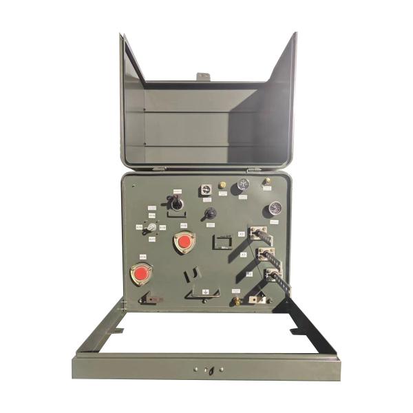 200 кВА однофазный мертвый передний трансформатор 34.5 кВ до 240 В