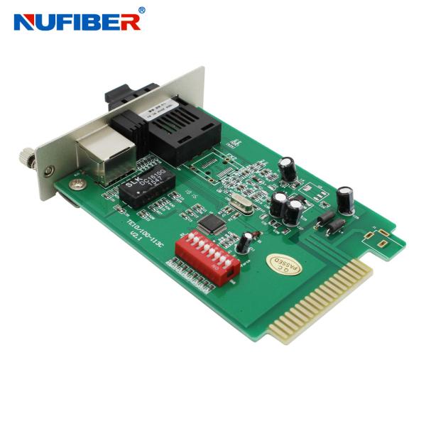 Multi-Mode and Single Mode Fiber Support 10/100Mbps Fiber Media Converter