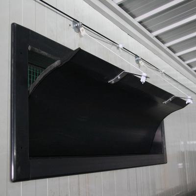800*330mm Curved Chicken House Air Inlet Evaporative Cooling System CE SGS