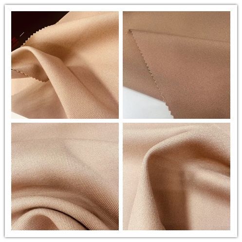Polyester/Rayon/Spandex Twill Double Crepe Fabric Piece Dyed Quality for Lady&prime;s Outwear, Jacket