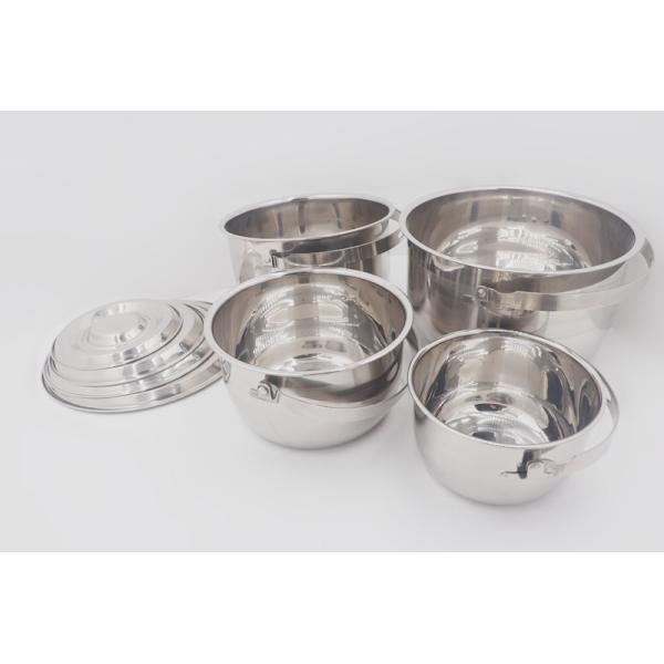 21cm 24cm Stainless Steel Cooking Pot For Travel Camping
