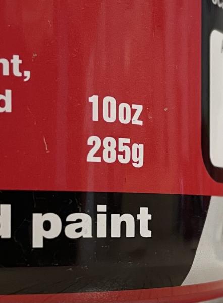 Spray de pintura de goma a base de agua de 400 ml para coches, 3 años de vida útil