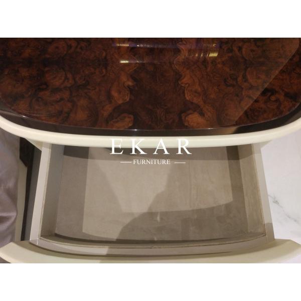 Hot sale faux leather bedside table W001B11