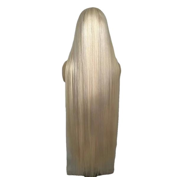 European Hair 40inch Pre Plucked Cuticle Aligned Lace Frontal Human Hair Wigs