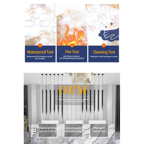 ODM OEM панели стены сопротивления влаги внутреннего художественного оформления бамбуковый деревянный