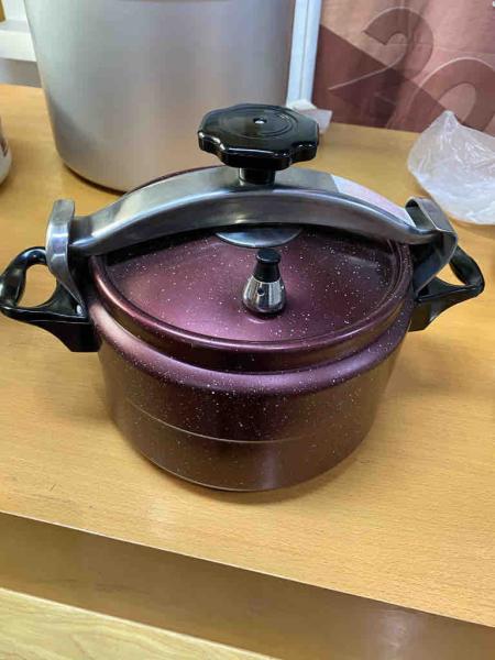 Granite Series Non Stick Pressure Cooker 7 Litre Marble Coating