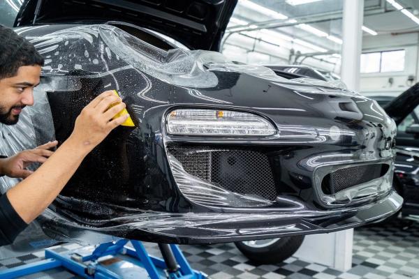 Stretchable TPH Car Transparent Wrap , Multipurpose Clear Shield For Cars