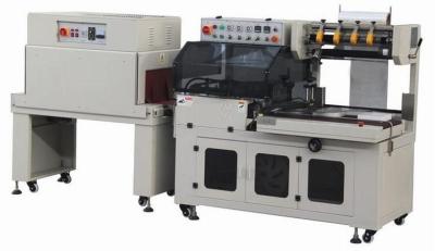 L Type Heat Shrink Wrap Equipment Fully Automatic Shrink Tunnel Packaging Machine
