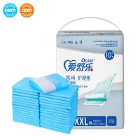 Des serviettes de lit pour adultes jetables, des serviettes pour incontinence pour hommes et femmes âgés.