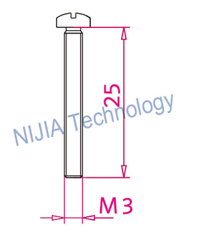 Solenoid Coil Mounting Cheese Head Screw M4×35mm Nass Pneumatic Fittings