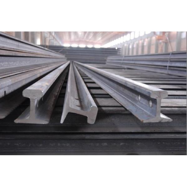 trilho de aço QU70 QU80 YB/T5055-93 da estrada de ferro de aço Railway de 12m