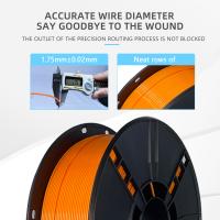1Impresora 3D de.75mm Filamento PLA naranja con fuerte dureza y tecnología de formación FDM