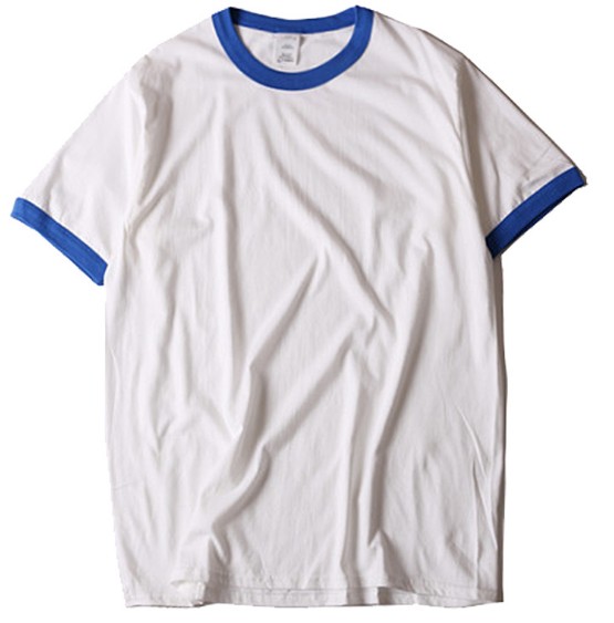 Simple cheap blank crewneck short sleeve plain cotton wholesale tagless t shirts