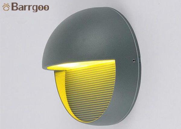 Half Round Wall Mounted Exterior Led Lights 3Watt For Outside Garden Decoration