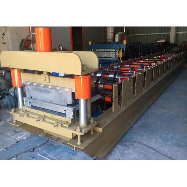 Стоящий крен шва 460 формируя машину, лист толя профиля делая машина Индию для того чтобы конструировать