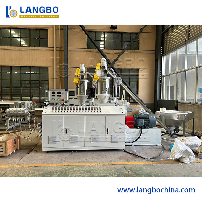 PPR Pipe Extrusion Line with 3 Layer Co-Extrusion Automatic Cutting System and 12m/min Production Speed