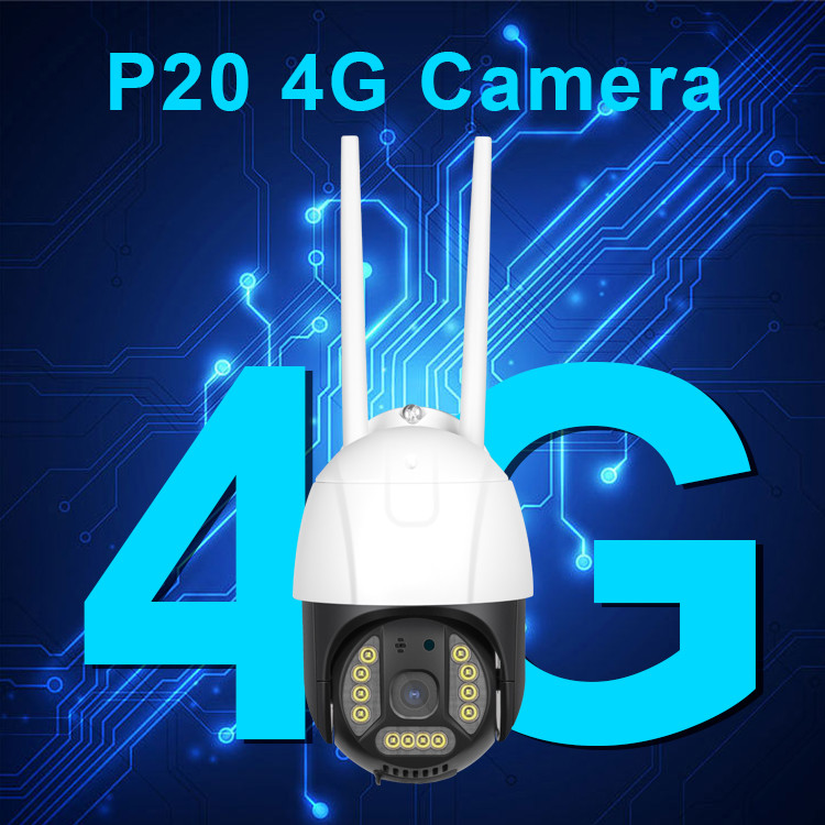 Польза IP WIFI CCTV PTZ камеры SIM-карты 4G 3MP V380 Pro солнечная на открытом воздухе