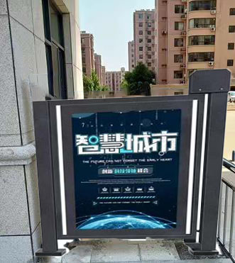 24В постоянный пешеходный барьерный ворота настройки с распознаванием лиц