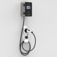 Anúncio publicitário fixado na parede da liga de alumínio do carregador de OCPP2.0 22KW EV