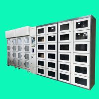 Combinaison de grande capacité réfrigération Food Locker Vending Machine Fleur Pour les magasins de détail