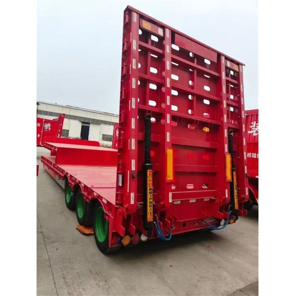 Customizable Transport Semi Trailers For Sale 3/4/5/6/7/8 Axles Dual Line Braking