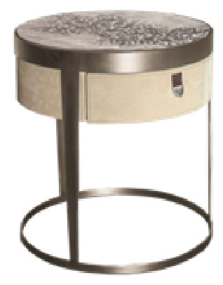 Отполированная ровная мебель спальни гостиницы установила творческий круглый журнальный стол