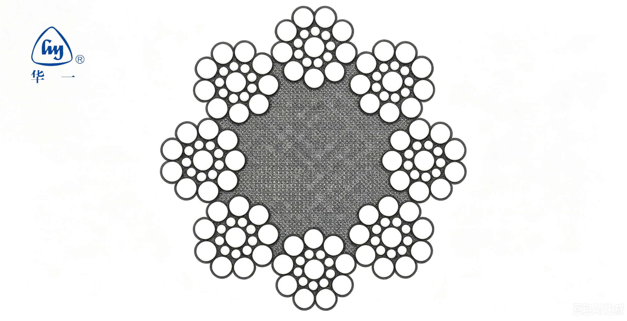 8×19S + FC - 12 elevator steel rope
