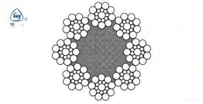 8×19S + FC - 12 elevator steel rope