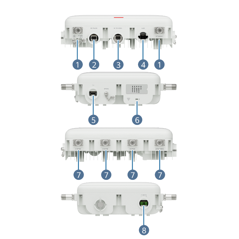 AirEngine 6776I-X6ETH 50087286 15.1Gbps Wireless Wi-Fi 7 Outdoor Access Point